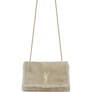 Saint Laurent Kate reversible shearling crossbody bag