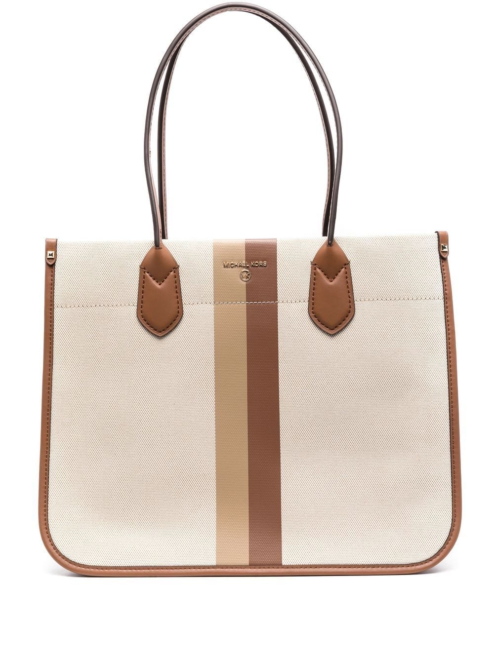 Michael Michael Kors Heide stripe-print tote bag