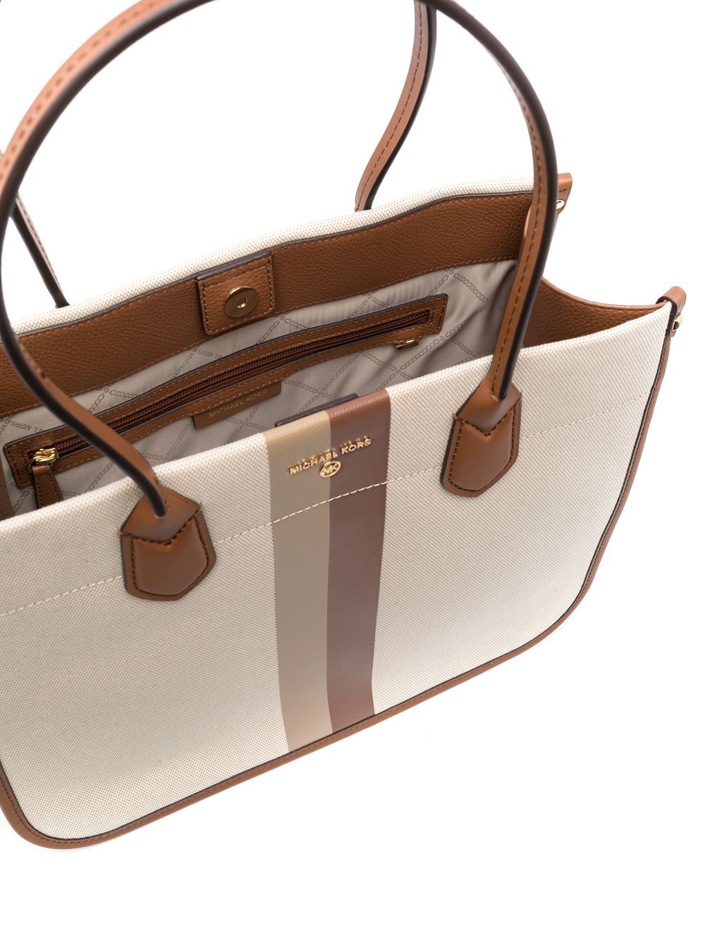 Michael Michael Kors Heide stripe-print tote bag - Image 4