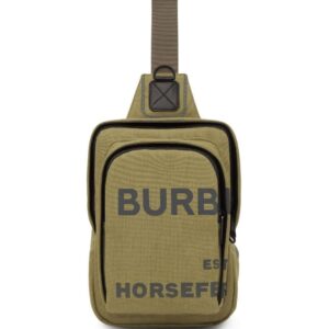 Burberry Horseferry print one-strap backpack