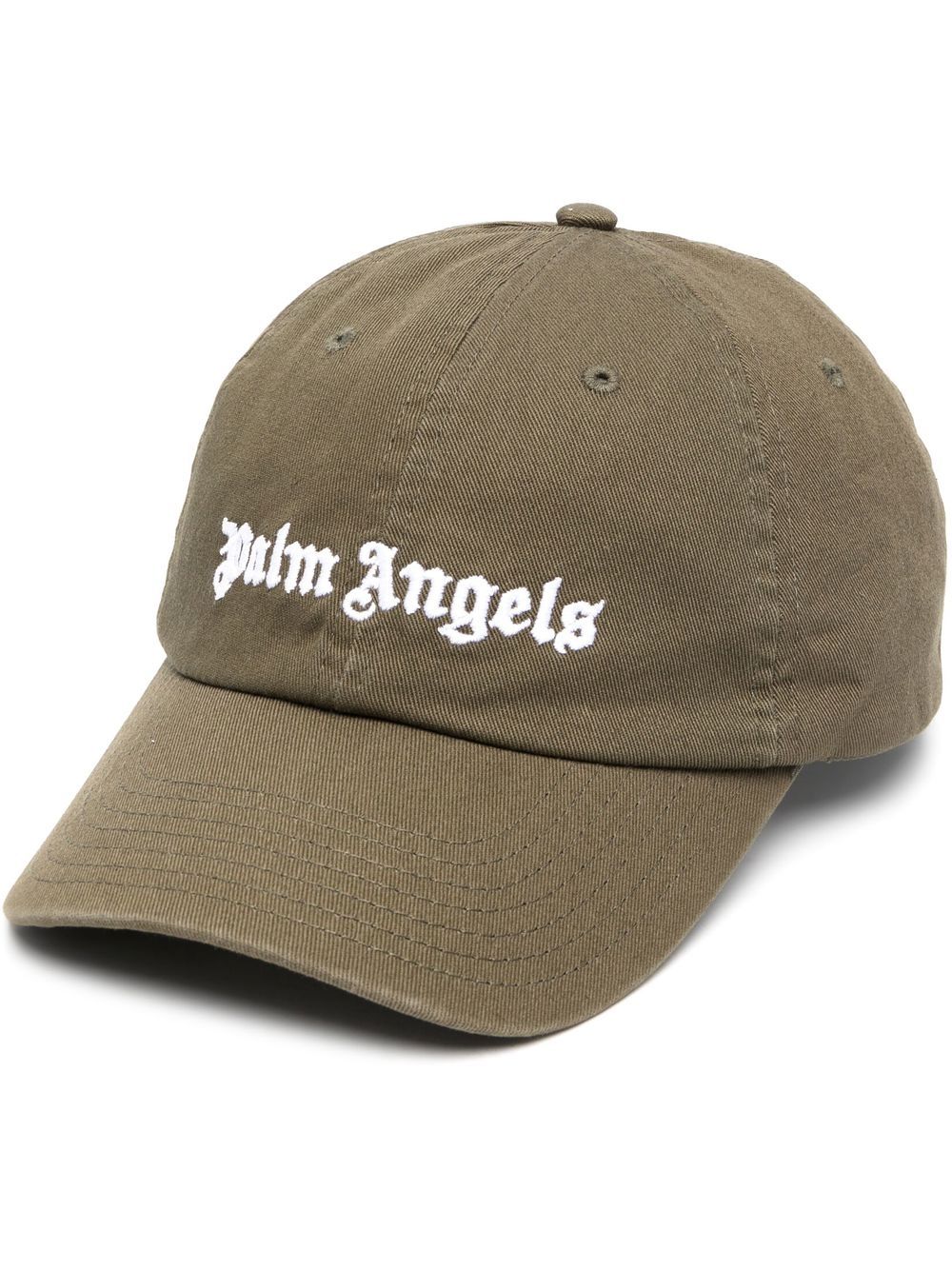 Palm Angels logo-embroidered baseball cap