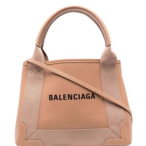 Balenciaga Navy Cabas XS tote bag
