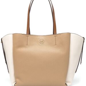 Michael Michael Kors panelled logo-plaque tote bag