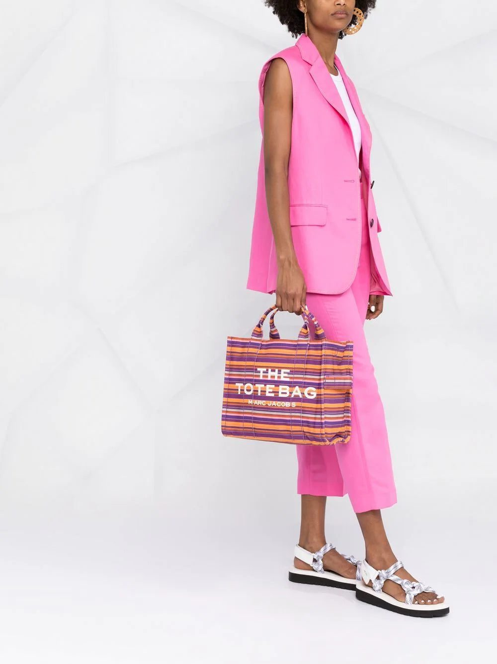 Marc Jacobs medium The Stripe Tote bag - Image 2