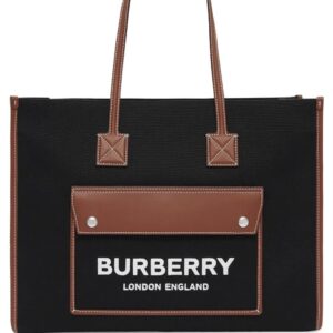 Burberry logo-print tote bag