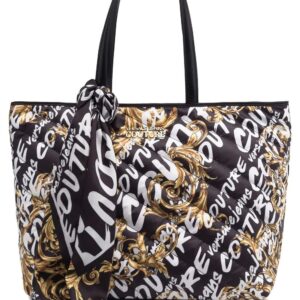 Versace Jeans Couture  logo-print padded tote bag