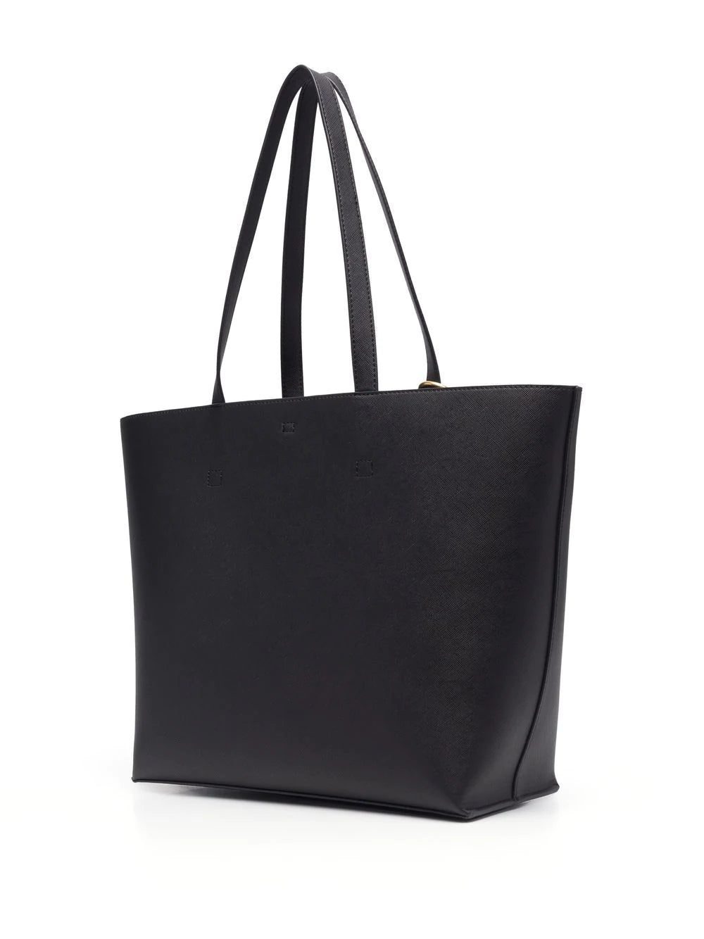 Versace scarf-detail logo plaque tote bag - Image 3