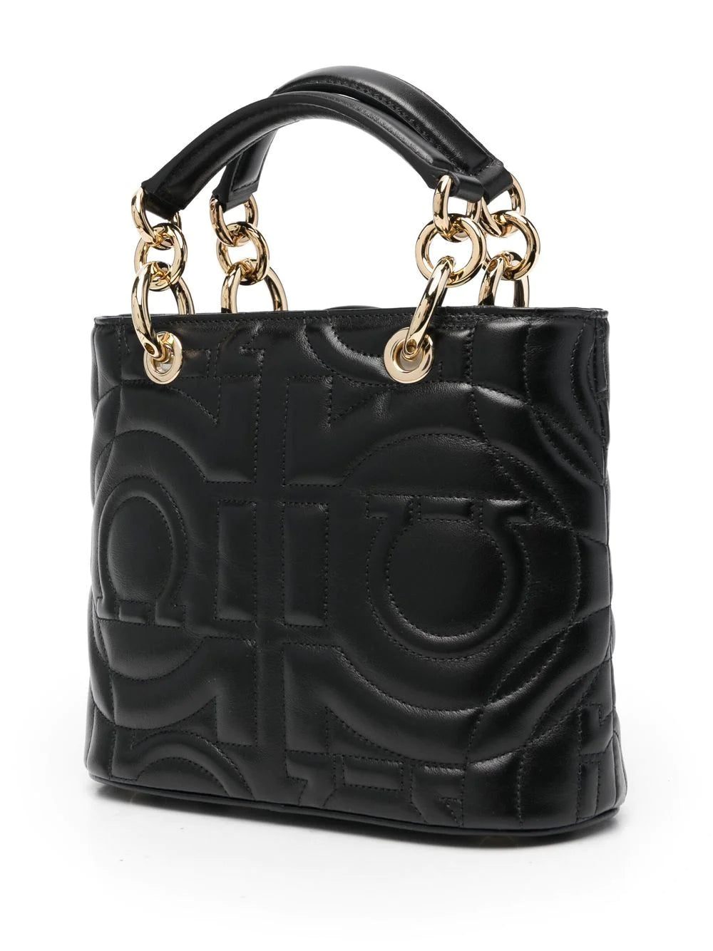 Ferragamo quilted Gancini crossbody tote bag - Image 4