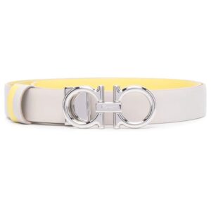 Ferragamo  silver-tone buckle belt
