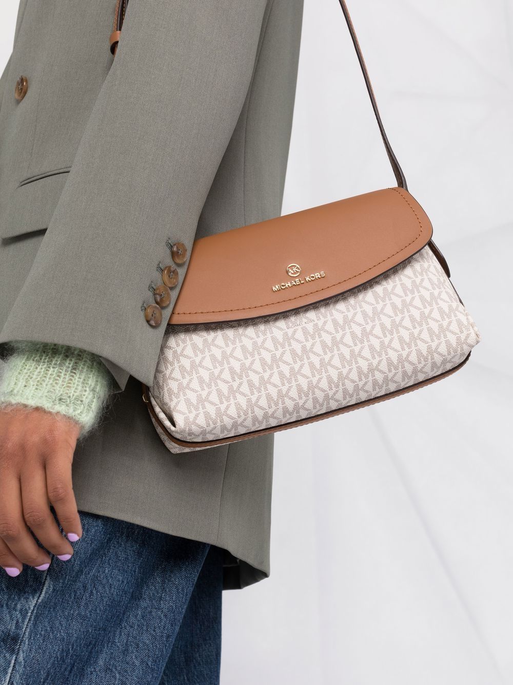 Michael Michael Kors monogram-pattern shoulder bag - Image 3