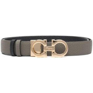 Ferragamo  engraved logo-plaque belt