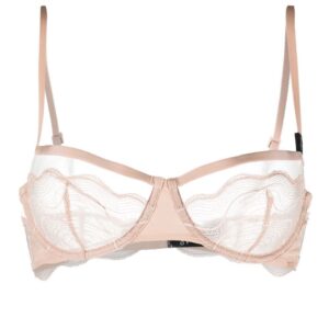 Calvin Klein  sheer-lace balconette bra