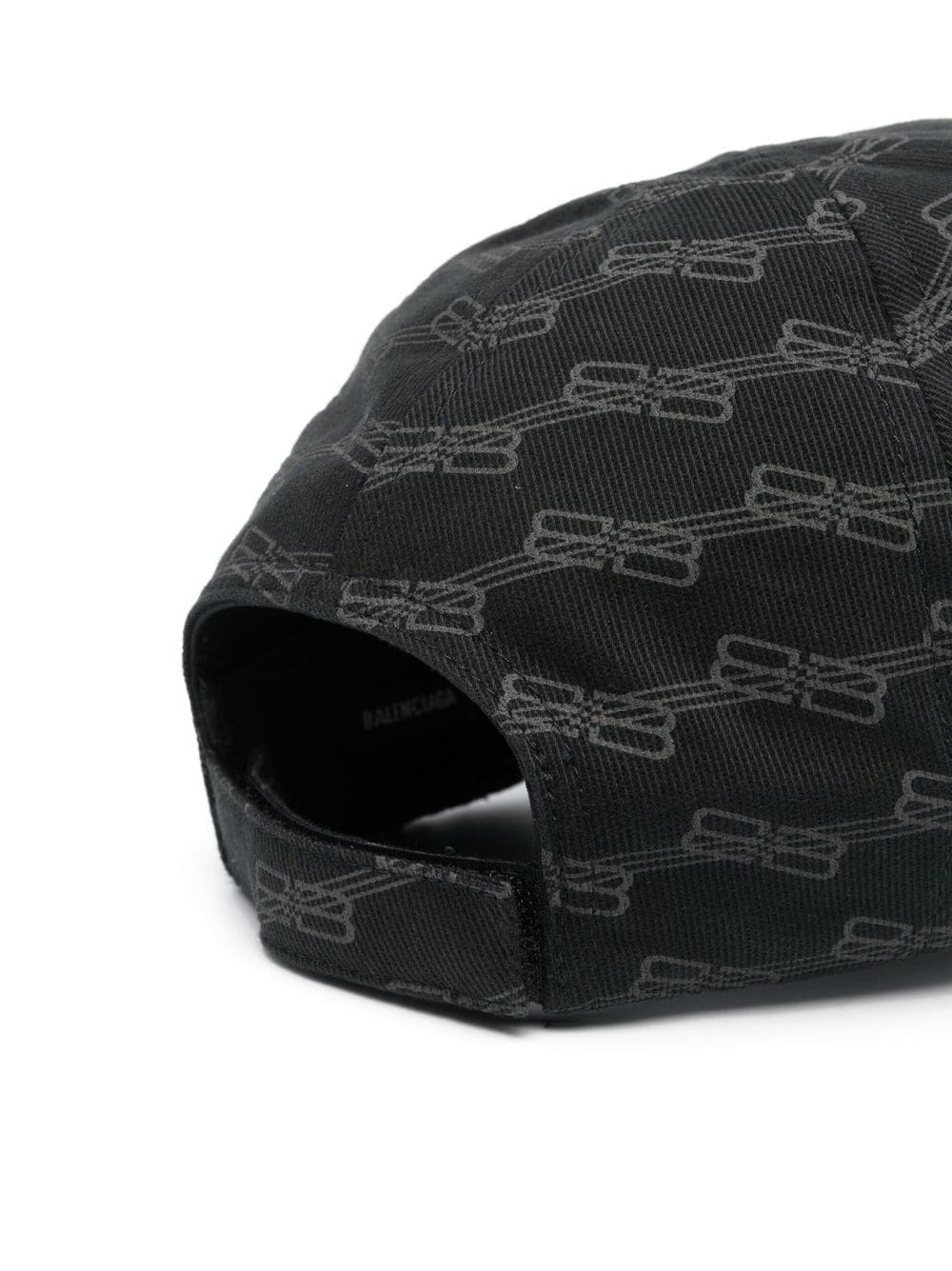 Balenciaga monogram-print cotton cap - Image 2