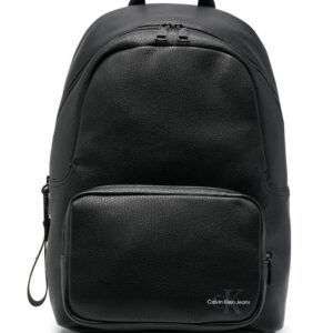 Calvin Klein Tagged Campus faux-leather backpack