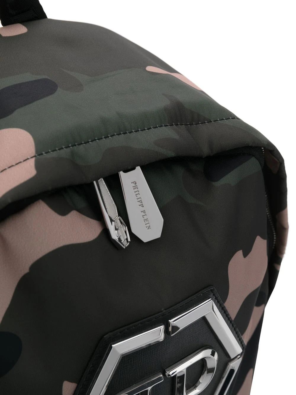 Phillip plein Hexagon camouflage-print backpack - Image 4