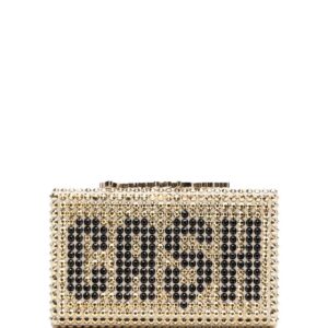 Philipp Plein stud-detail clutch bag