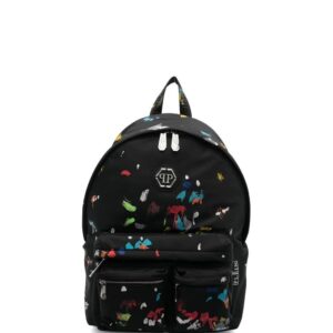 Phillip plein graphic-print back pack