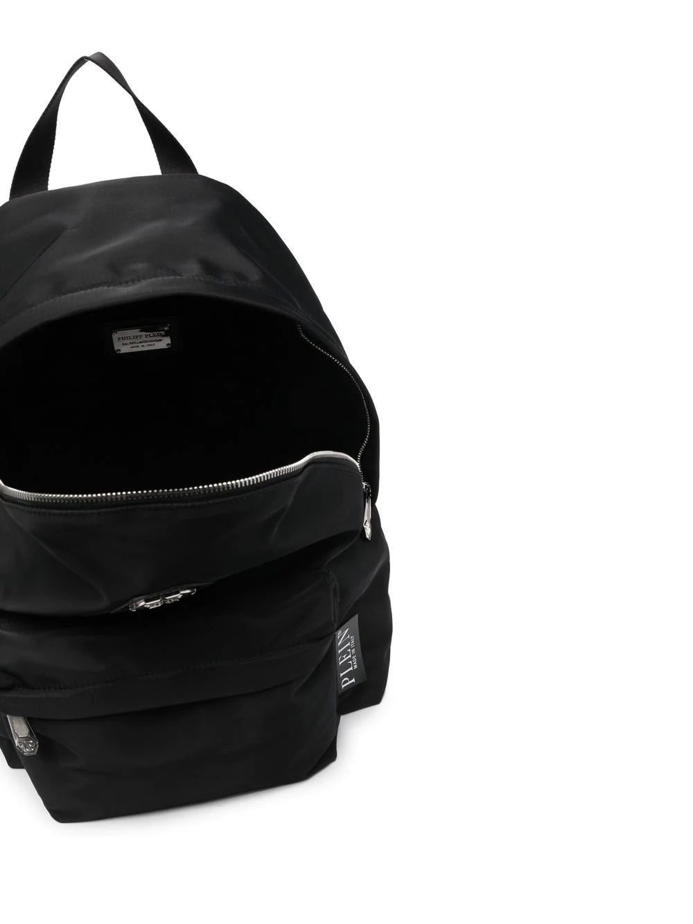 Phillip plein logo-plaque zip-up backpack - Image 4