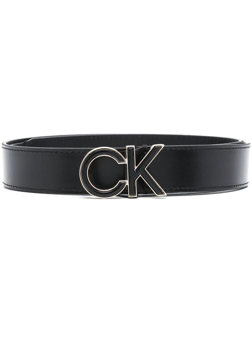 Calvin Klein Re-Lock leather belt