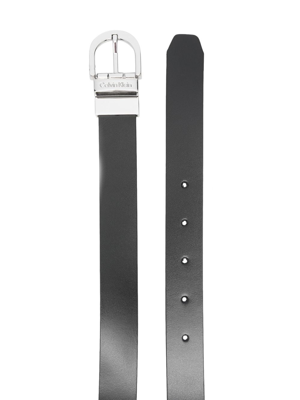 Calvin Klein engraved-logo buckle belt - Image 2