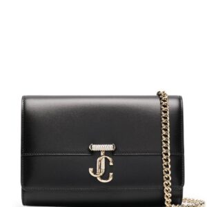 Jimmy choo Varenne leather clutch bag