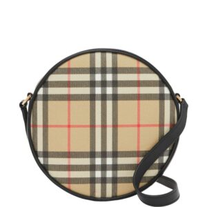 Burberry Louise Vintage Check round bag