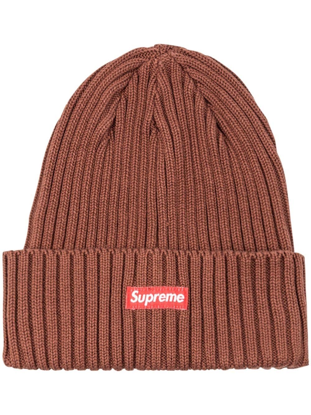 Supreme overdyed Box-Logo beanie