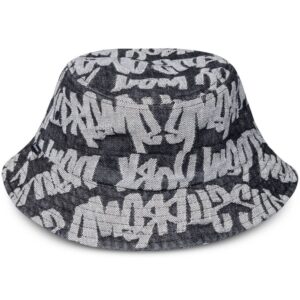 Supreme Fat Tip jacquard denim bucket hat