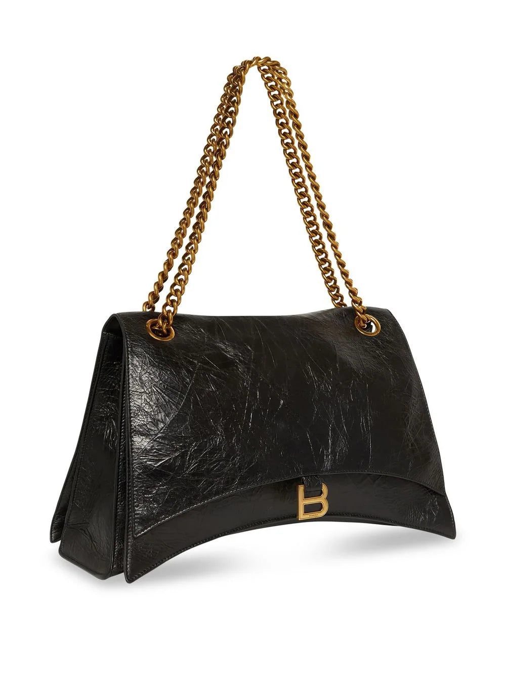 Balenciaga logo-plaque leather shoulder bag - Image 2