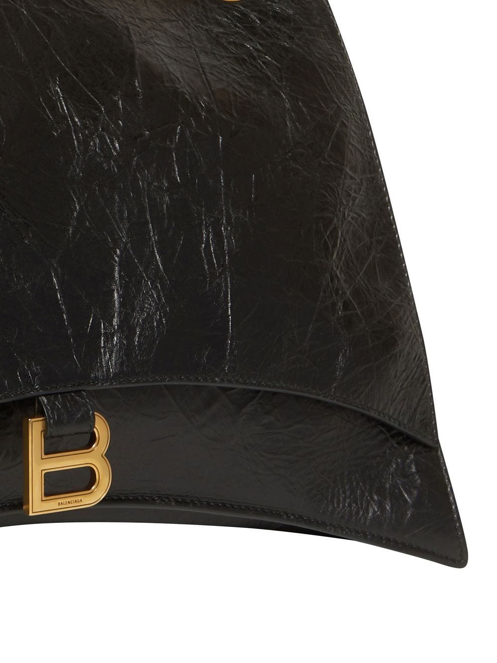 Balenciaga logo-plaque leather shoulder bag - Image 5