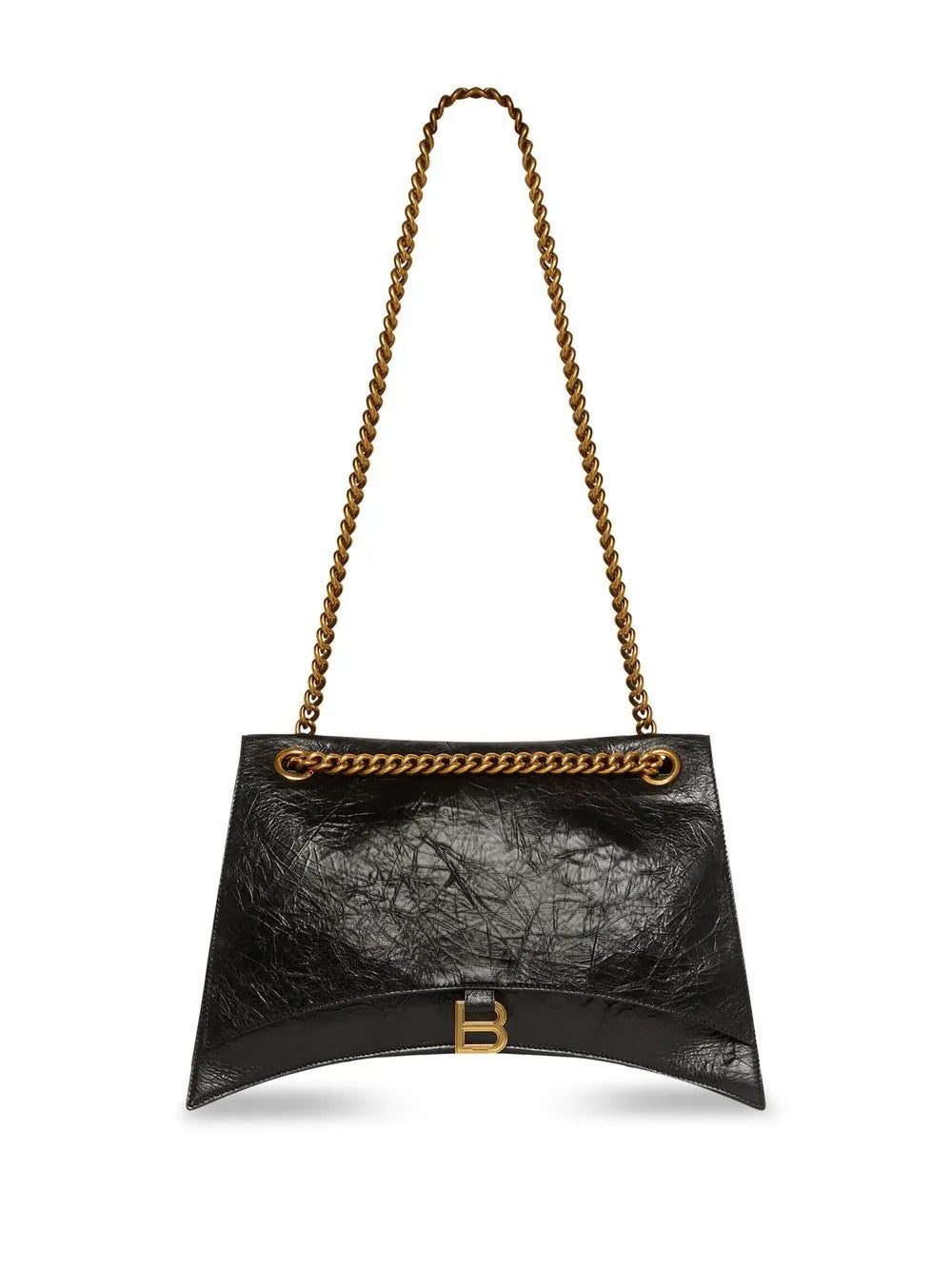 Balenciaga logo-plaque leather shoulder bag - Image 4