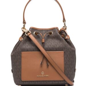 Michael Michael Kors  Maeve monogram-print bucket bag