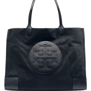 Tory Burch Ella logo patch tote bag