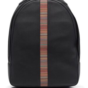 Paul Smith Signature Stripe leather backpack