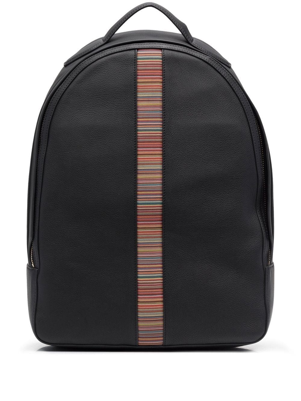 Paul Smith Signature Stripe leather backpack