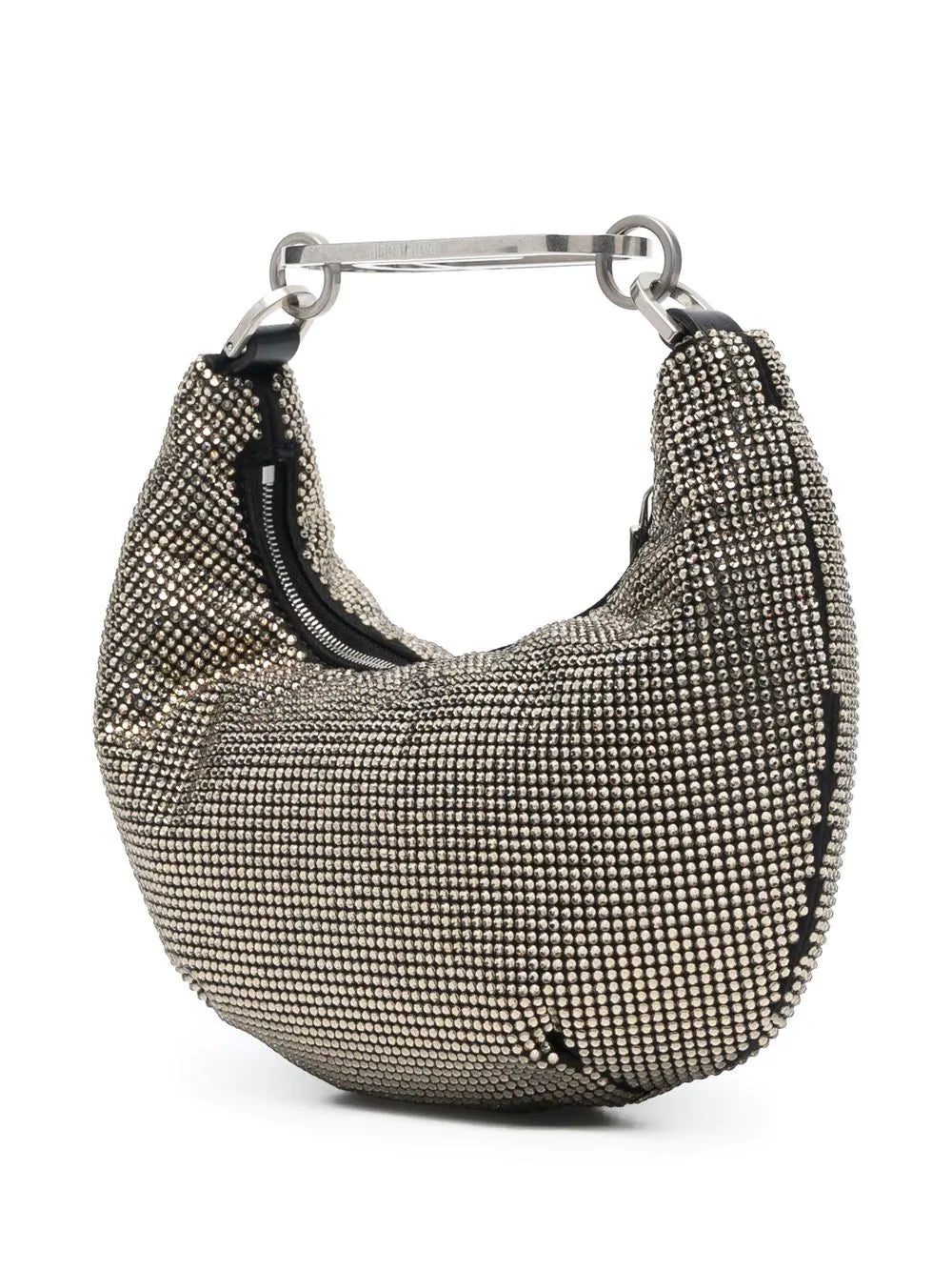 Off-white Paperclip crystal-embellished shoulder bag - Image 4