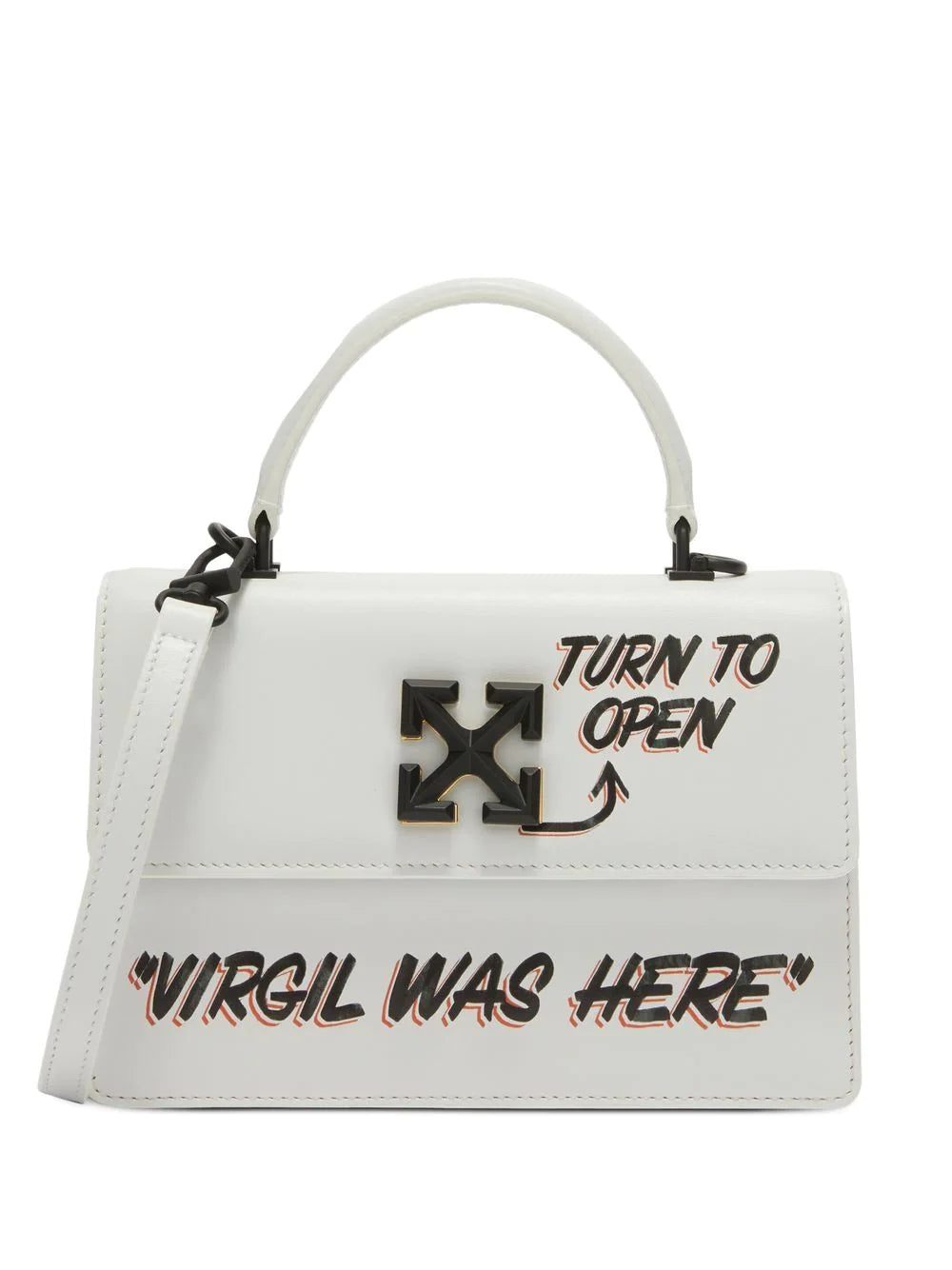 Off-White Jitney 1.4 quote-print tote bag