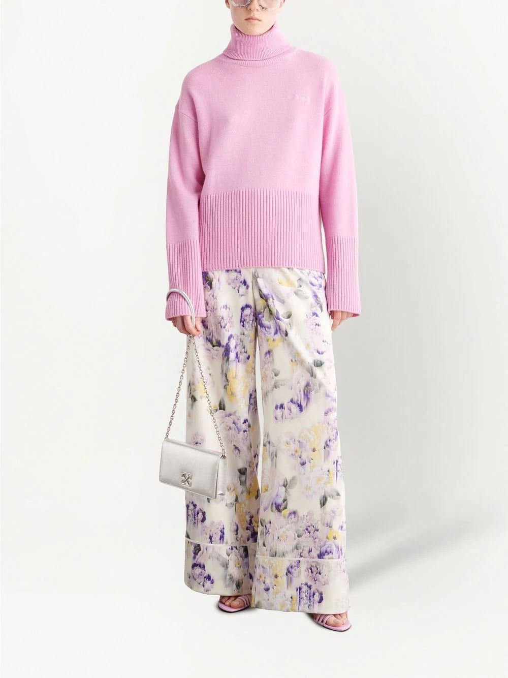 Off-white Jitney 0.5 metallic crossbody bag - Image 2