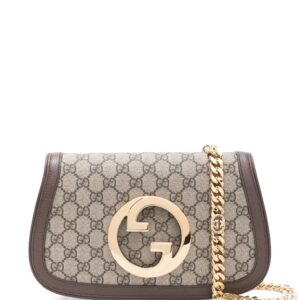 Gucci Blondie canvas shoulder bag