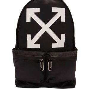 Off-white Arrows-print zip-up backpack