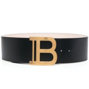 Balmain  logo-plaque wide belt