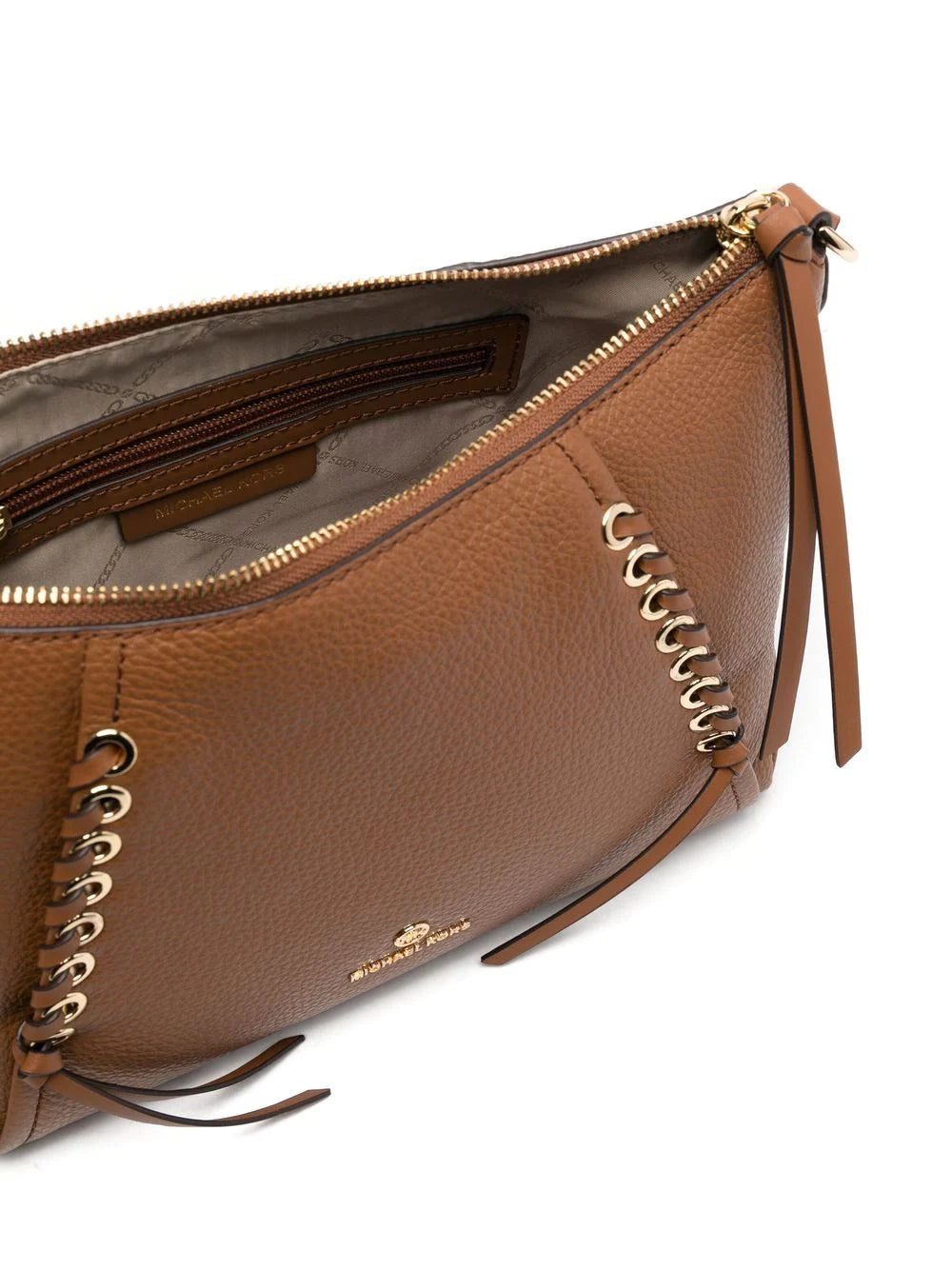 Michael Michael Kors logo-plaque leather shoulder bag - Image 4