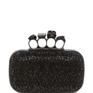 Alexander McQueen Four Ring clutch bag