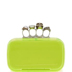 Alexander McQueen Skull knuckle-duster clutch bag
