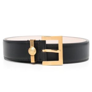 Balmain  logo-embossed buckle belt