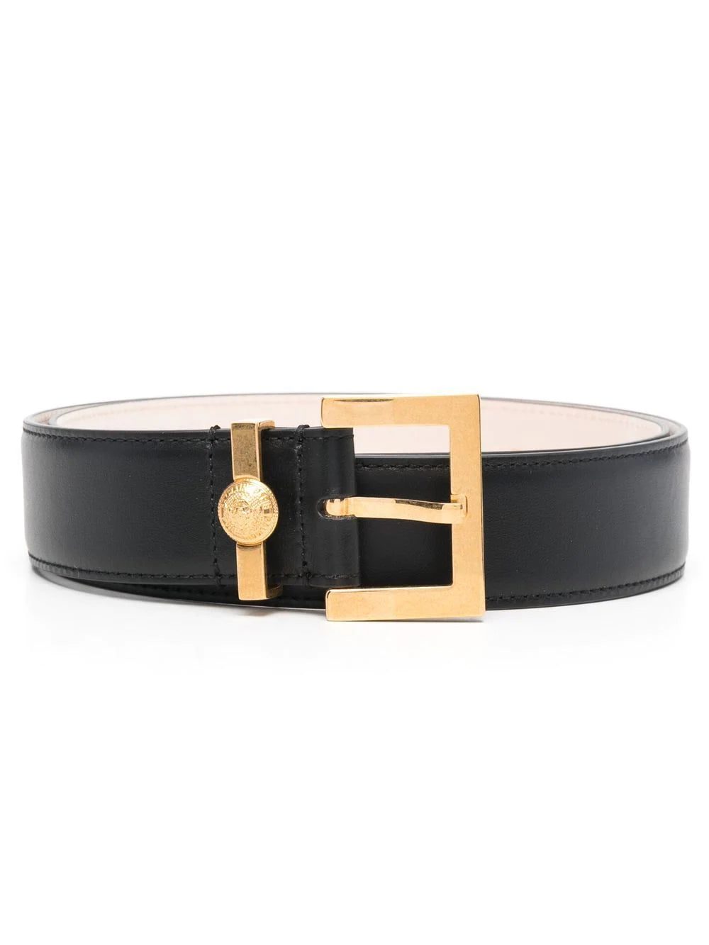 Balmain logo-embossed buckle belt