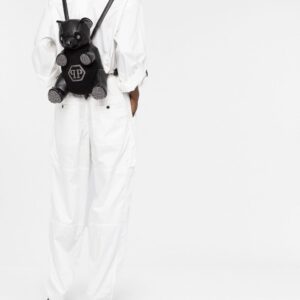 Philipp Plein Teddy leather backpack