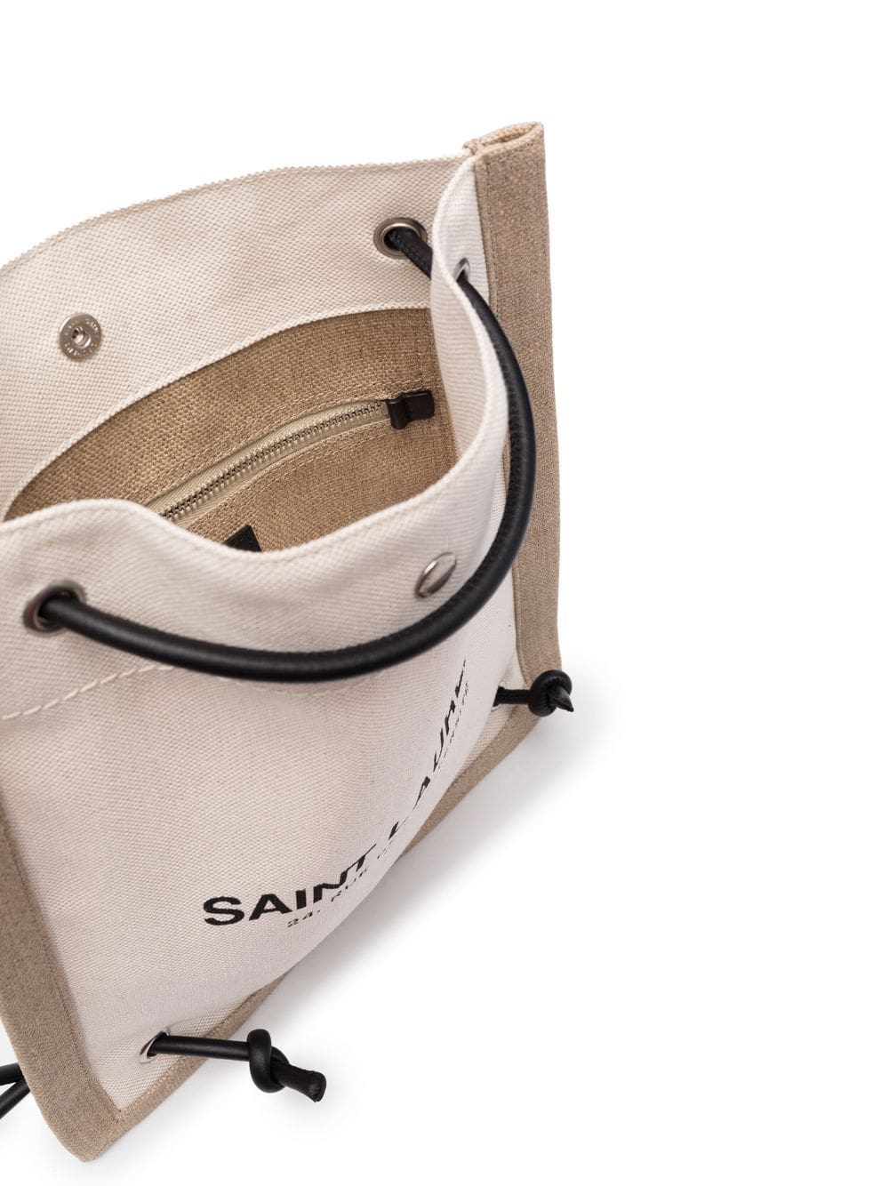 Saint Laurent canvas drawstring backpack - Image 2