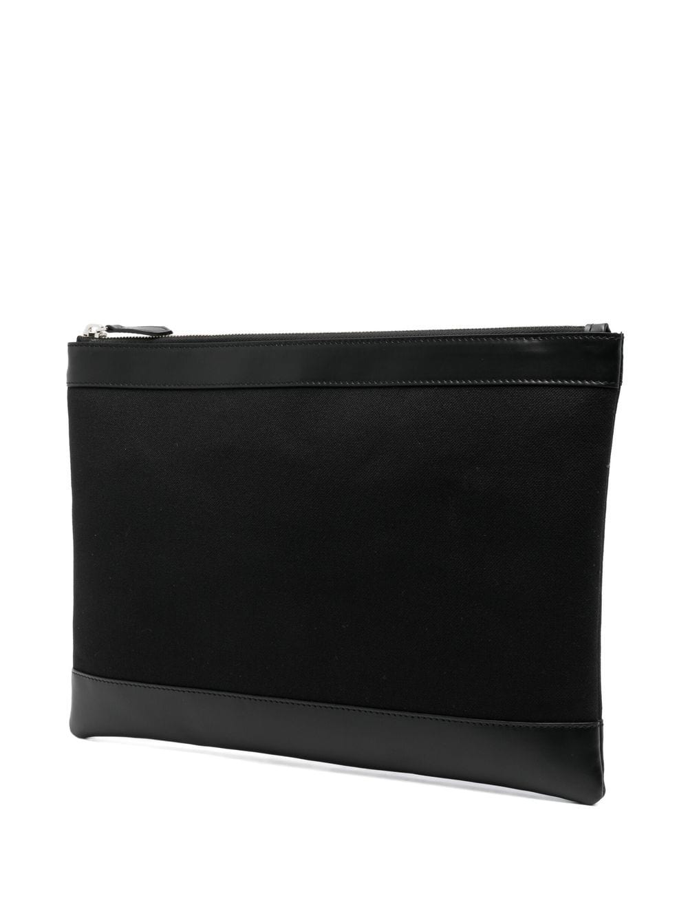 Balenciaga logo-print clutch - Image 3