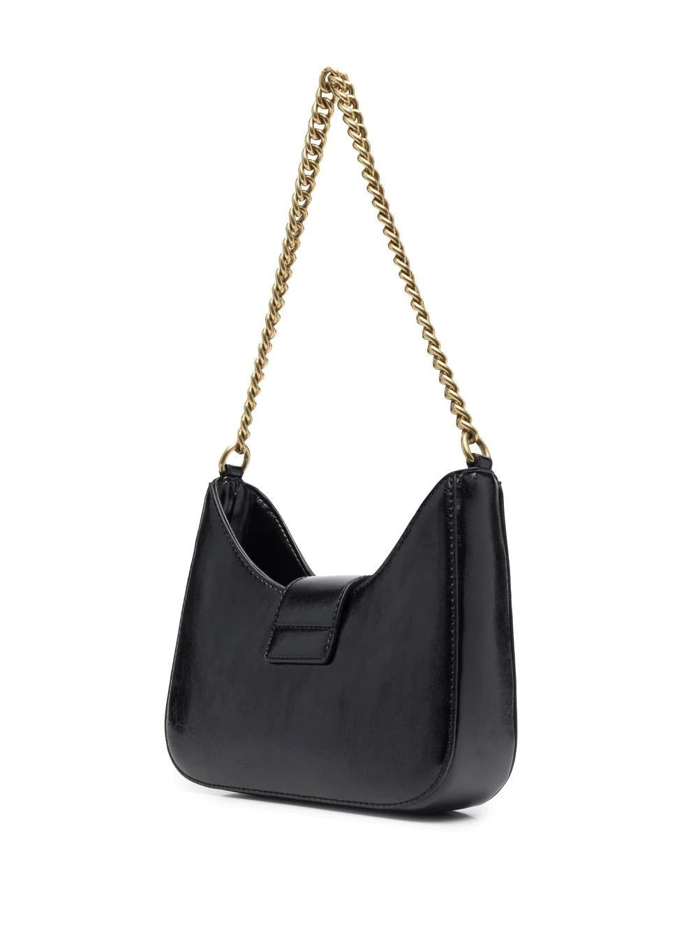 Versace logo-buckle shoulder bag - Image 4